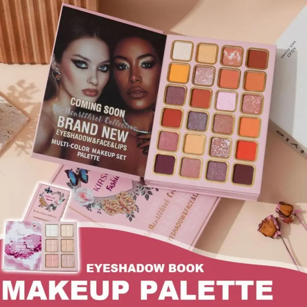 New Matte Makeup Palette Book Eyeshadow Long Lasting Eye Shadow Palette Book Multi-functional Highlighter Beauty Book Makeup Kit
New Matte Makeup Palette Book Eyeshadow Long Lasting Eye Shadow Palette Book Multi-functional Highlighter Beauty Book Makeup Kit