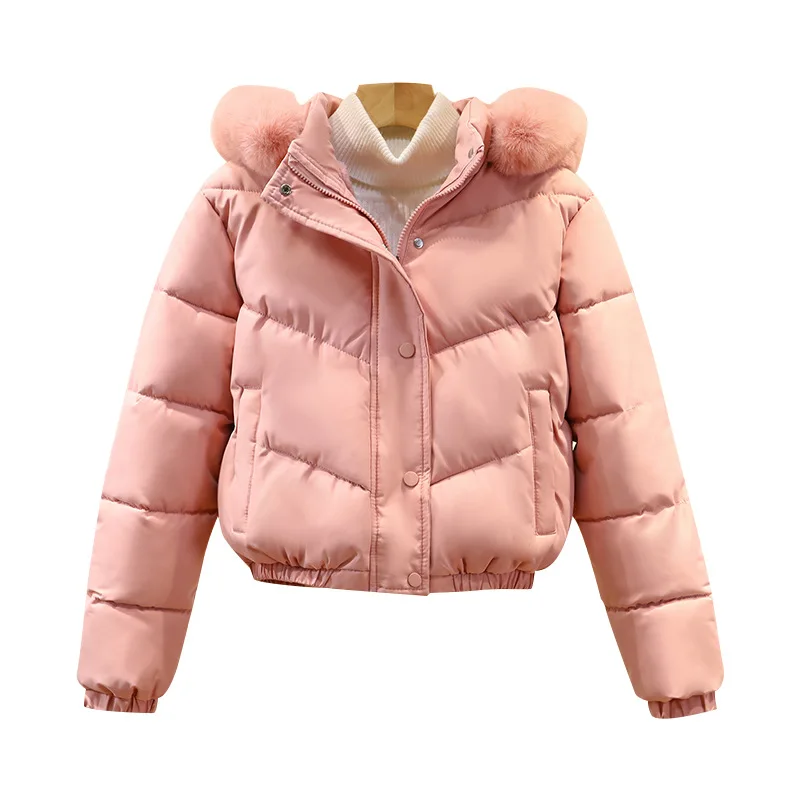 Down Cotton-Padded Coat Women Parkas Short 2025 New Winter Korean Warm Cotton Padded Jacket Fashion Outwear Ladies Warm Overcoat
Down Cotton-Padded Coat Women Parkas Short 2025 New Winter Korean Warm Cotton Padded Jacket Fashion Outwear Ladies Warm Overcoat