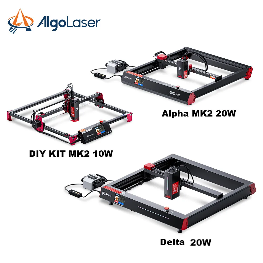 AlgoLaser Engraving Cutting Machine APP Offline Control AlgoLaser DIY KIT 10W Alpha MK2 20W Delta 22W CNC Woodworking Tools
AlgoLaser Engraving Cutting Machine APP Offline Control AlgoLaser DIY KIT 10W Alpha MK2 20W Delta 22W CNC Woodworking Tools