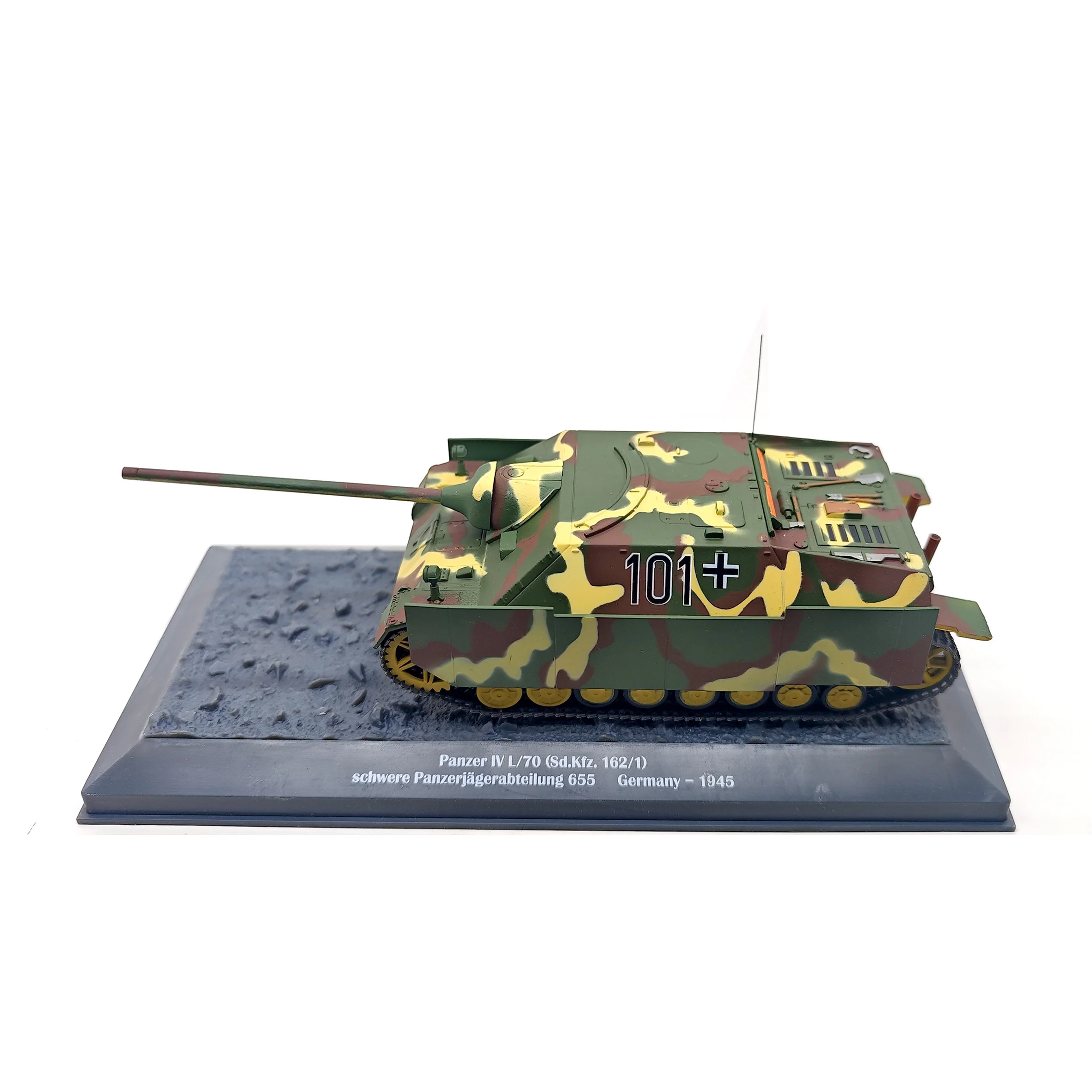 Spot 1/43 German Panzer IV L/70 sd.kfz.162/1 Tank Model 1945 Static Finished Model (out of print)
Spot 1/43 German Panzer IV L/70 sd.kfz.162/1 Tank Model 1945 Static Finished Model (out of print)