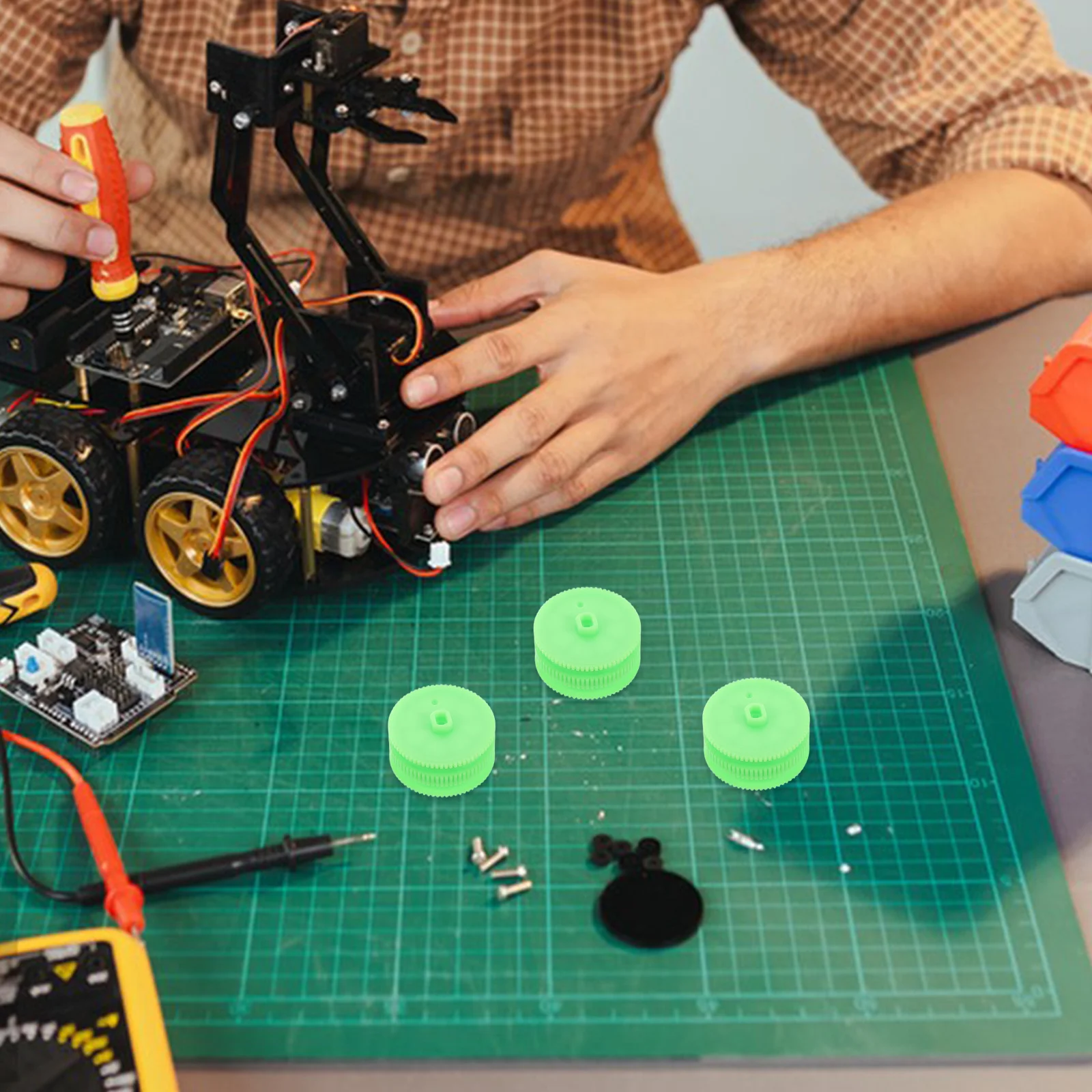 5Pcs Tank Support Wheels High Durability Precise Fit for Stability on Rough Surfaces DIY Build Small Vehicle Parts
5Pcs Tank Support Wheels High Durability Precise Fit for Stability on Rough Surfaces DIY Build Small Vehicle Parts