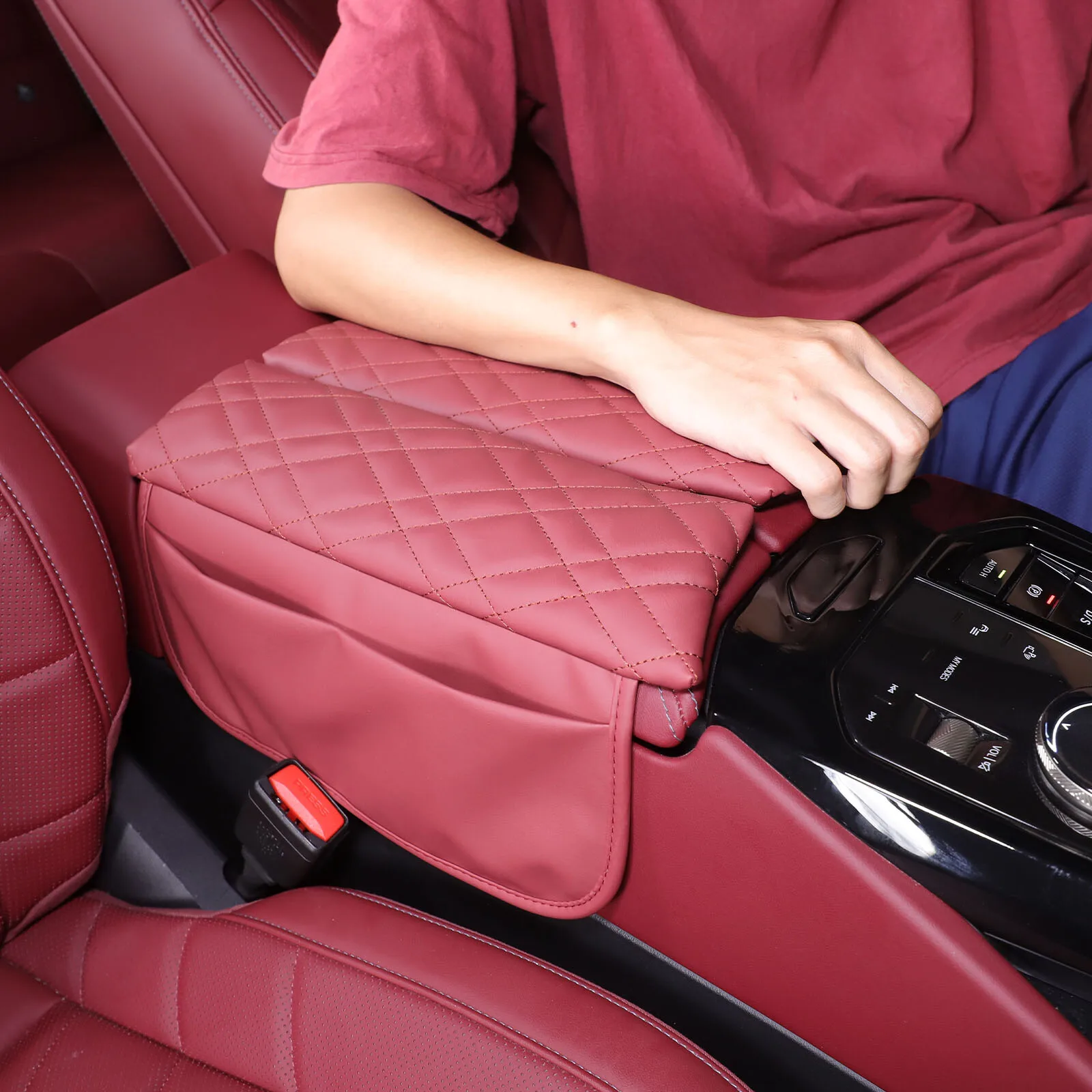 For BMW 5 Series I5 G60 2024+ Car Armrest Box Cover Cushion PU Leather Center Console Armrest Protector Pad Car Accessories
For BMW 5 Series I5 G60 2024+ Car Armrest Box Cover Cushion PU Leather Center Console Armrest Protector Pad Car Accessories
