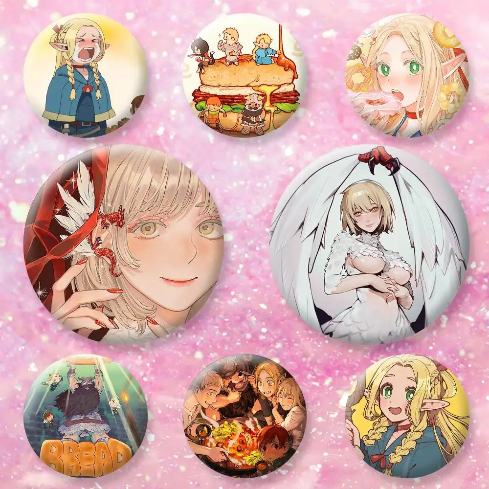 D-delicious in dungeon Brooches Cartoon Badge Pins Backpack Hat Accessories Friend Gift
D-delicious in dungeon Brooches Cartoon Badge Pins Backpack Hat Accessories Friend Gift