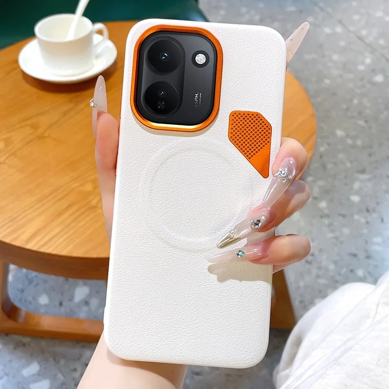 Magnetic Leather Case for iQOO Z11x Shockproof Cover Metal Buttons Heat Dissipation Full Body Bumper Phone Shell for iQOO Z11
Magnetic Leather Case for iQOO Z11x Shockproof Cover Metal Buttons Heat Dissipation Full Body Bumper Phone Shell for iQOO Z11