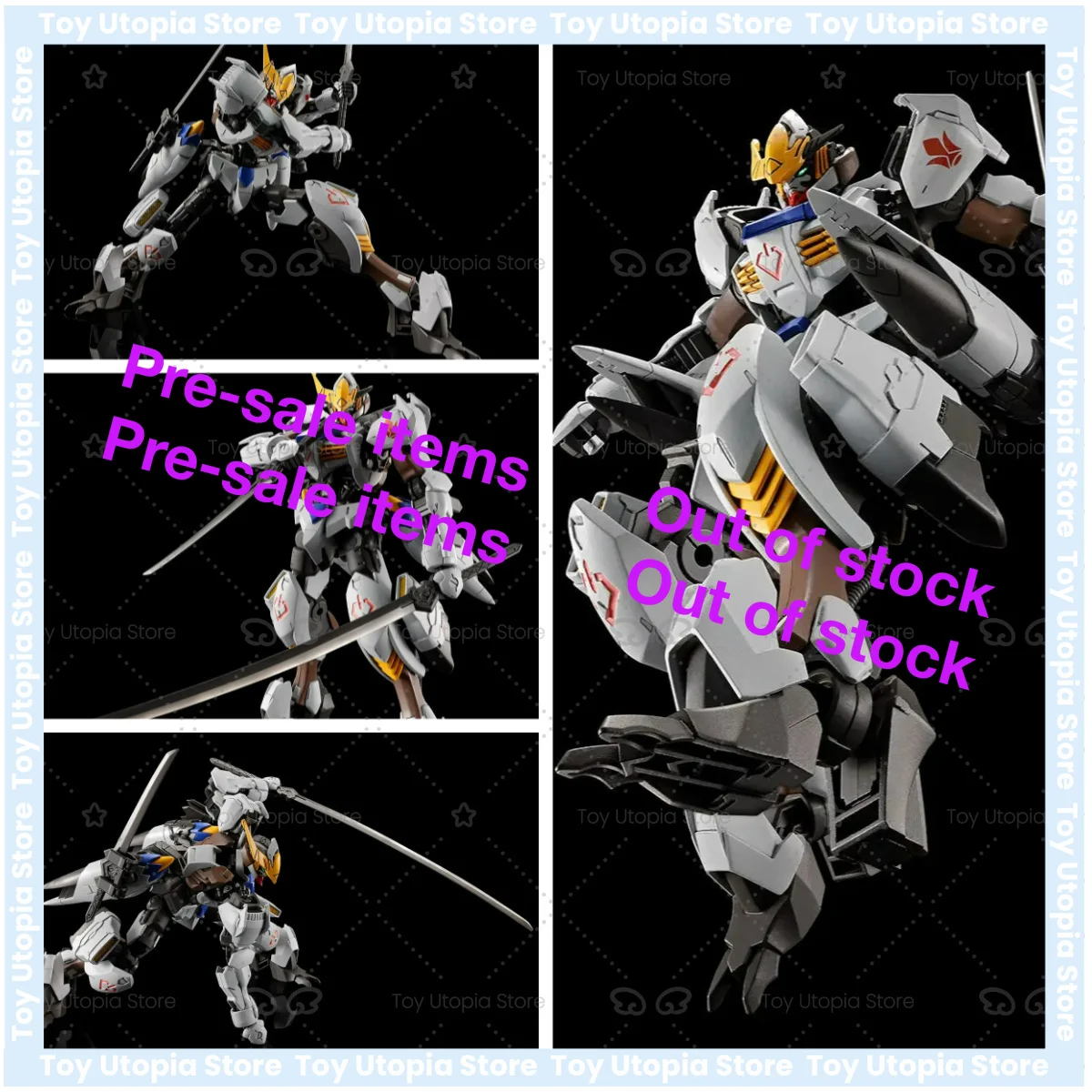 BANDAI PB LIMITED HG 1/144 Mobile Suit Gundam: Iron-Blooded Orphans GUNDAM BARBATOS ADAPT Figuras Acción, Juguete Ensamblaje
BANDAI PB LIMITED HG 1/144 Mobile Suit Gundam: Iron-Blooded Orphans GUNDAM BARBATOS ADAPT Figuras Acción, Juguete Ensamblaje