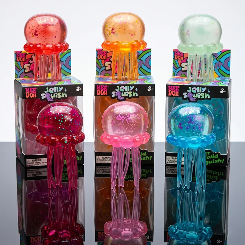 1 шт. Needoh Fuzz Ball Jellyfish Squishy: Серия Blind Box с милыми медузами разных цветов – игрушка для снятия стресса и развлечения
1 шт. Needoh Fuzz Ball Jellyfish Squishy: Серия Blind Box с милыми медузами разных цветов – игрушка для снятия стресса и развлечения