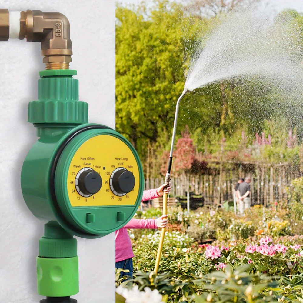 Automatic Water Drip Irrigation Controller Outdoor Garden Hose Faucet Timer Tool
Automatic Water Drip Irrigation Controller Outdoor Garden Hose Faucet Timer Tool