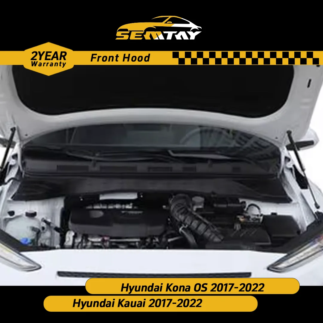 SEMTAY Hood Struts Compatible with Hyundai Kona OS /Kauai 2017-2022-Bonnet Lift Support Spring Shocks Damper
SEMTAY Hood Struts Compatible with Hyundai Kona OS /Kauai 2017-2022-Bonnet Lift Support Spring Shocks Damper