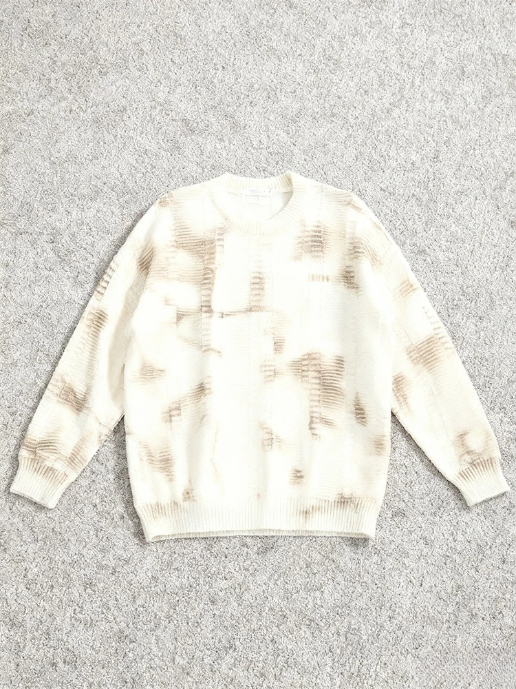 Женский уличный свитер в американском стиле ретро с принтом тай-дай, осенний свободный трикотаж Y2k, модный ленивый пуловер, женский модный вязаный свитер, новый
Женский уличный свитер в американском стиле ретро с принтом тай-дай, осенний свободный трикотаж Y2k, модный ленивый пуловер, женский модный вязаный свитер, новый