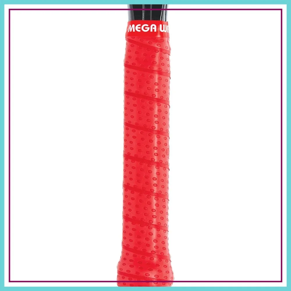 Tourna Mega Wrap Tennis Replacement Grip - High Tacky Overgrip for Rackets
Tourna Mega Wrap Tennis Replacement Grip - High Tacky Overgrip for Rackets