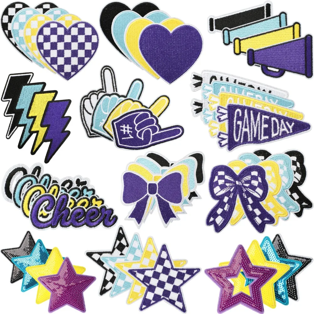 Game Day Pattern Iron on Patches DIY T-shirt Backpack Hat Embroidered Patch Craft Decor Repair Cloth Sticker Sewing Applique
Game Day Pattern Iron on Patches DIY T-shirt Backpack Hat Embroidered Patch Craft Decor Repair Cloth Sticker Sewing Applique