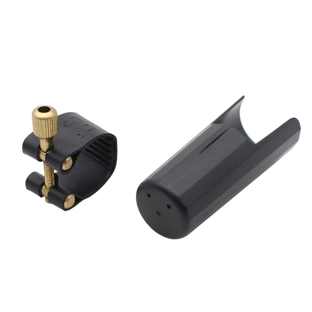Leather Ligature Fastener with Plastic for Tenor Sax Saxphone Bakelite Mouthpiece Saxophone Mouthpiece
Leather Ligature Fastener with Plastic for Tenor Sax Saxphone Bakelite Mouthpiece Saxophone Mouthpiece