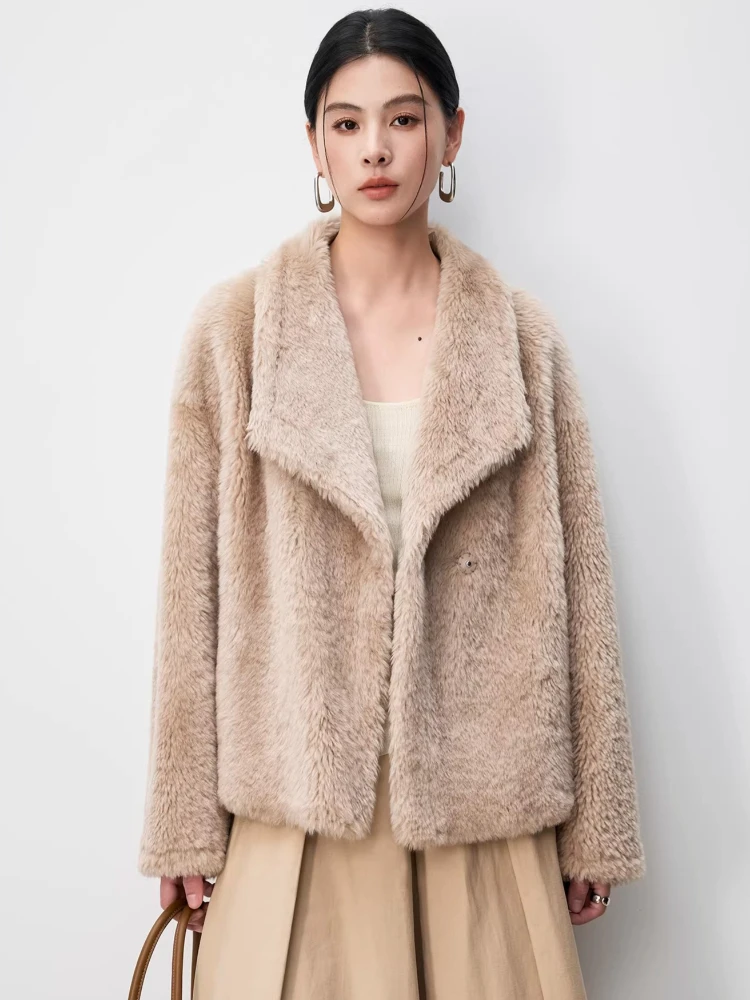 High-end Luxury Natural Lamb Fur Plush Jackets for Women 2026 New Simple Short Winter Genuine Leather Real Fur Shearling Coat
High-end Luxury Natural Lamb Fur Plush Jackets for Women 2026 New Simple Short Winter Genuine Leather Real Fur Shearling Coat
