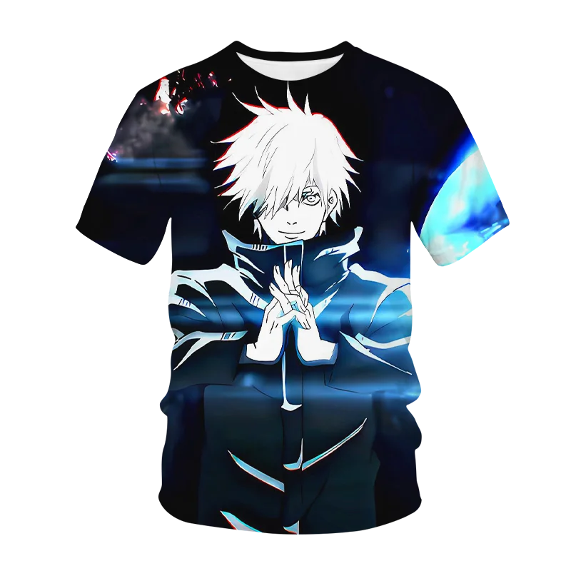 New Summer Fashion Anime 3D printing Cool Men's T-shirt Trend Personality Harajuku Style Loose Tees Tops Oversized Clothing
New Summer Fashion Anime 3D printing Cool Men's T-shirt Trend Personality Harajuku Style Loose Tees Tops Oversized Clothing