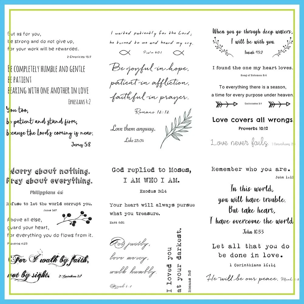 60+ Inspirational Bible Verse Temporary Tattoos for Adults - Christian Faith Quotes, Waterproof Fake Tattoo Stickers
60+ Inspirational Bible Verse Temporary Tattoos for Adults - Christian Faith Quotes, Waterproof Fake Tattoo Stickers