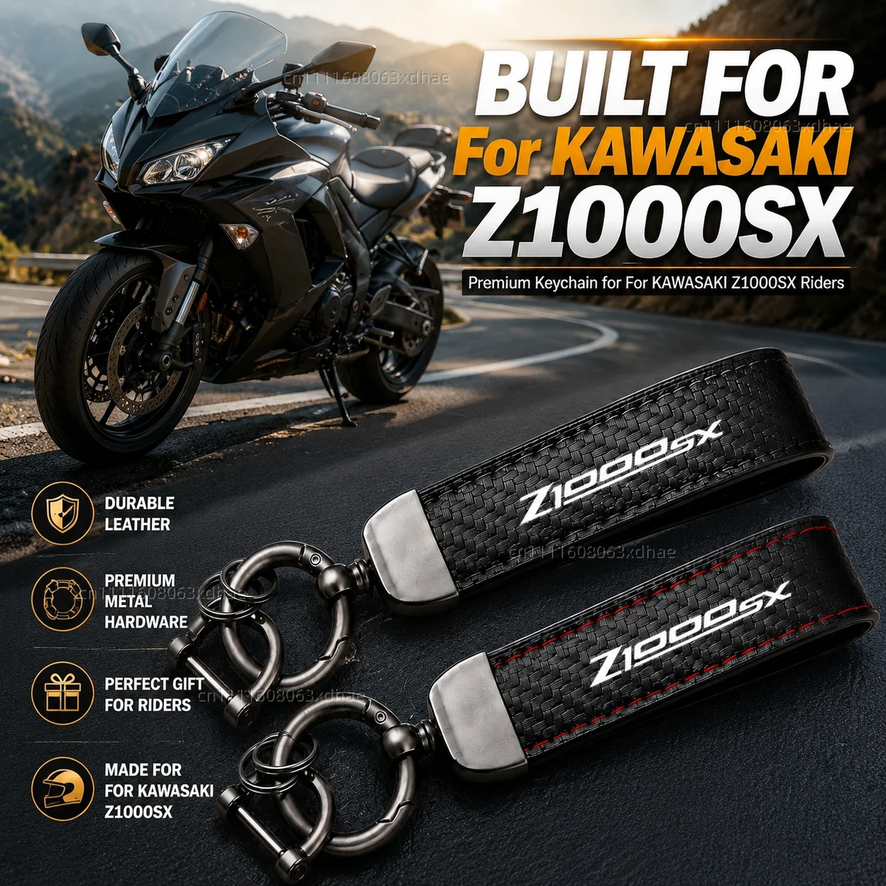 High-Grade Leather Motorcycle Keychain Holder Keyring Accessories For Kawasaki Z 1000SX z1000 SX 2013-2023
High-Grade Leather Motorcycle Keychain Holder Keyring Accessories For Kawasaki Z 1000SX z1000 SX 2013-2023