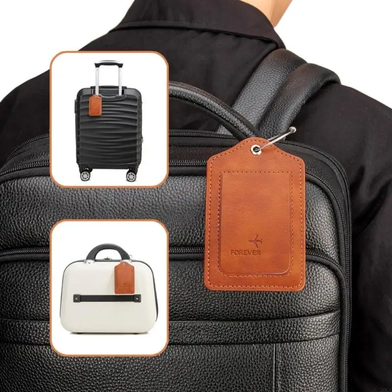 Quick Attach PU Travel Label Metal Hook Design Multiple Colors For Group Trip 20CA
Quick Attach PU Travel Label Metal Hook Design Multiple Colors For Group Trip 20CA