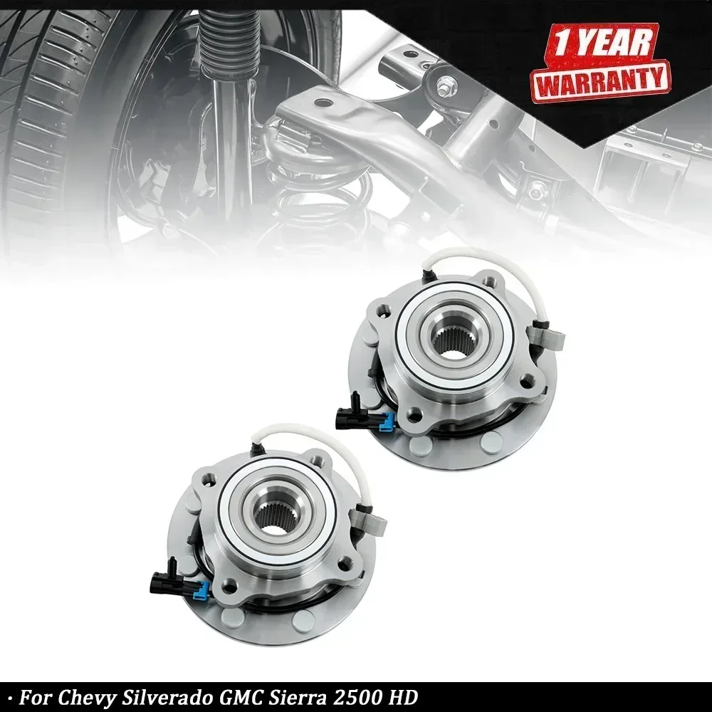 For Chevy Silverado GMC Sierra 2500 HD 2× Front Wheel Bearing Hub Assembly 4WD
For Chevy Silverado GMC Sierra 2500 HD 2× Front Wheel Bearing Hub Assembly 4WD