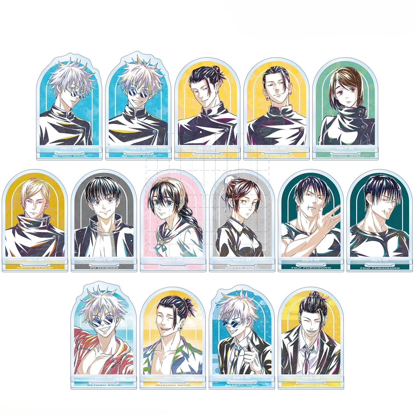 Game Ieiri Shoko Geto Suguru Gojo Satoru Toji Fushiguro Acrylic Stand Doll Anime Mini Figure Model Plate Cosplay Toy For Gift
Game Ieiri Shoko Geto Suguru Gojo Satoru Toji Fushiguro Acrylic Stand Doll Anime Mini Figure Model Plate Cosplay Toy For Gift