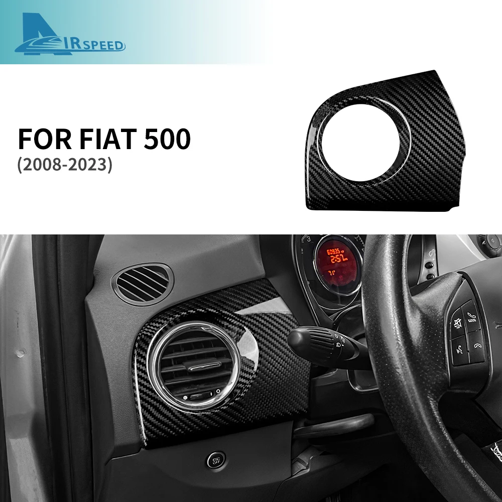 Real Hard Carbon Fiber Sticker For Fiat 500 2008-2016 2017 2018 2019 2020 2021 2022 2023 LHD Car Driver Side Air Outlet Panel
Real Hard Carbon Fiber Sticker For Fiat 500 2008-2016 2017 2018 2019 2020 2021 2022 2023 LHD Car Driver Side Air Outlet Panel