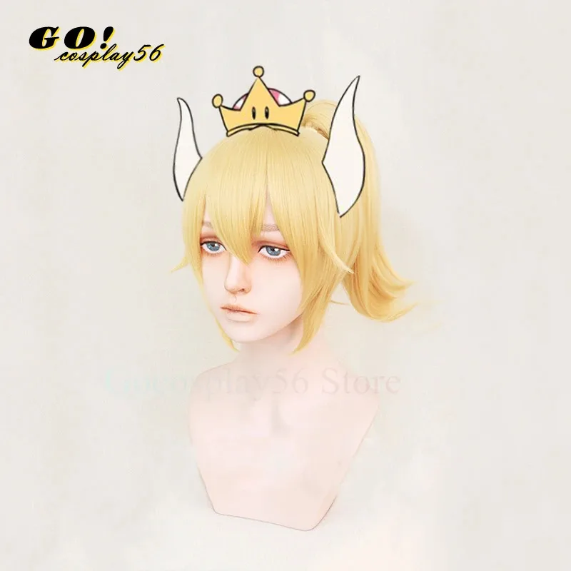2025 Princess Bowsette Cosplay Wig Gold Pigtail Peach Koopa Bowser Role Playing Adult Synthetic Hair
2025 Princess Bowsette Cosplay Wig Gold Pigtail Peach Koopa Bowser Role Playing Adult Synthetic Hair