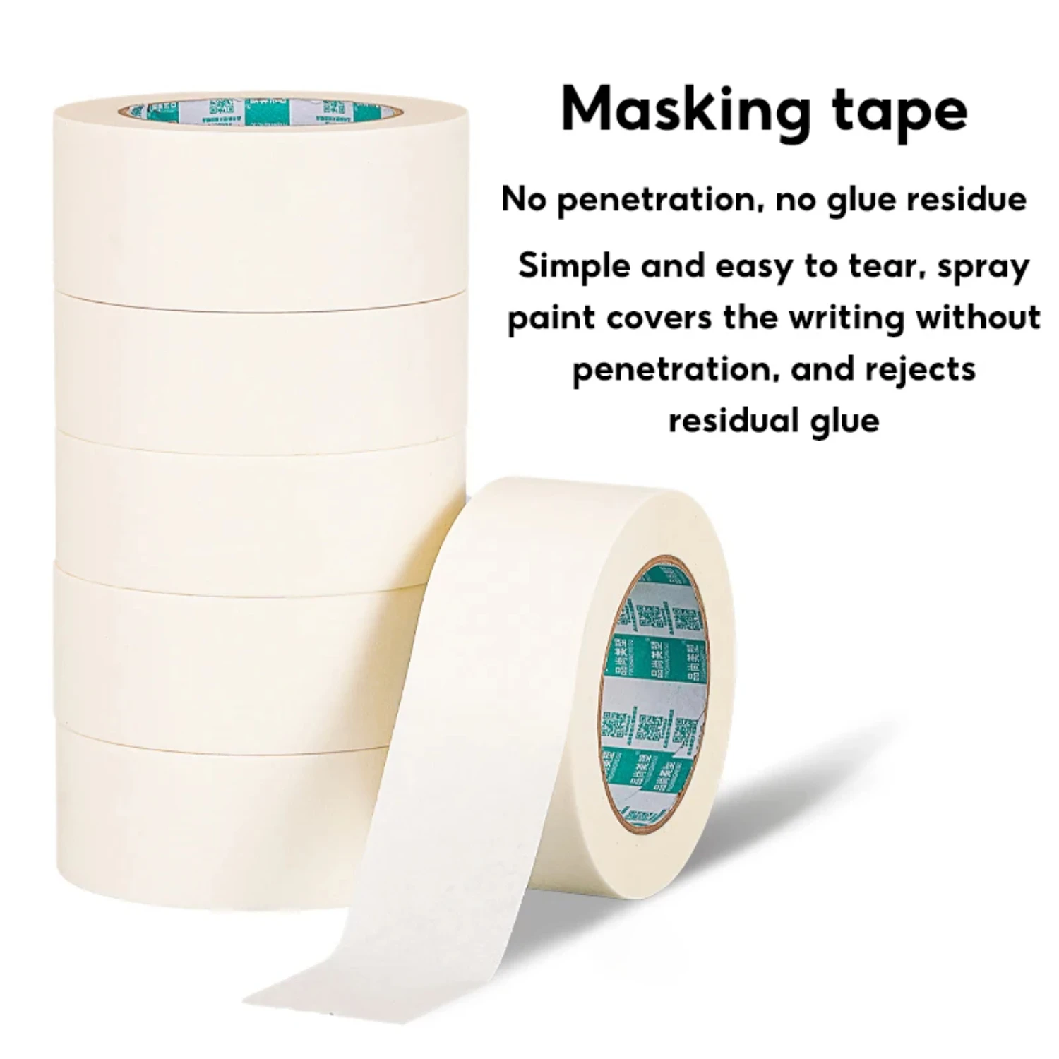 10m Long Masking Tape Beige Car Painting Car House Oil Painting Single-sided Masking Tape
10m Long Masking Tape Beige Car Painting Car House Oil Painting Single-sided Masking Tape