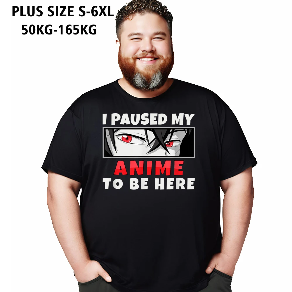 Big Size Woman Tops Tees I Paused My Anime To Slogan Tshirts 100% Cotton Short Sleeve Funny Tee-Shirt Round Collar
Big Size Woman Tops Tees I Paused My Anime To Slogan Tshirts 100% Cotton Short Sleeve Funny Tee-Shirt Round Collar