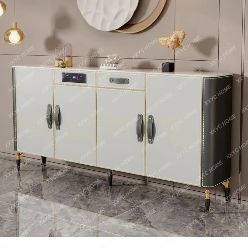 X-S light luxury solid wood saddle leather shoe cabinet living room household disinfection deodorization drying entrance aisle
X-S light luxury solid wood saddle leather shoe cabinet living room household disinfection deodorization drying entrance aisle