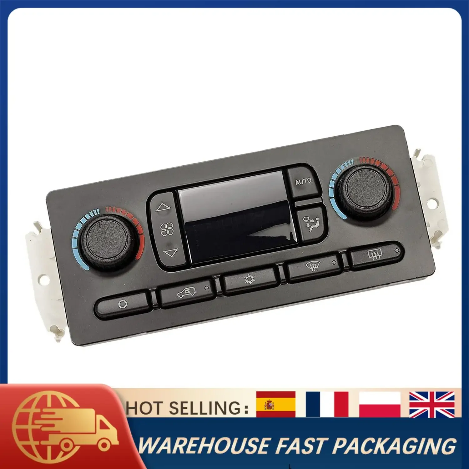 AC Heater Climate Control Module For GMC Chevy Silverado Sierra Yukon Tahoe Hummer H2 2002-2009 599-211XD HVAC Replacement Unit
AC Heater Climate Control Module For GMC Chevy Silverado Sierra Yukon Tahoe Hummer H2 2002-2009 599-211XD HVAC Replacement Unit