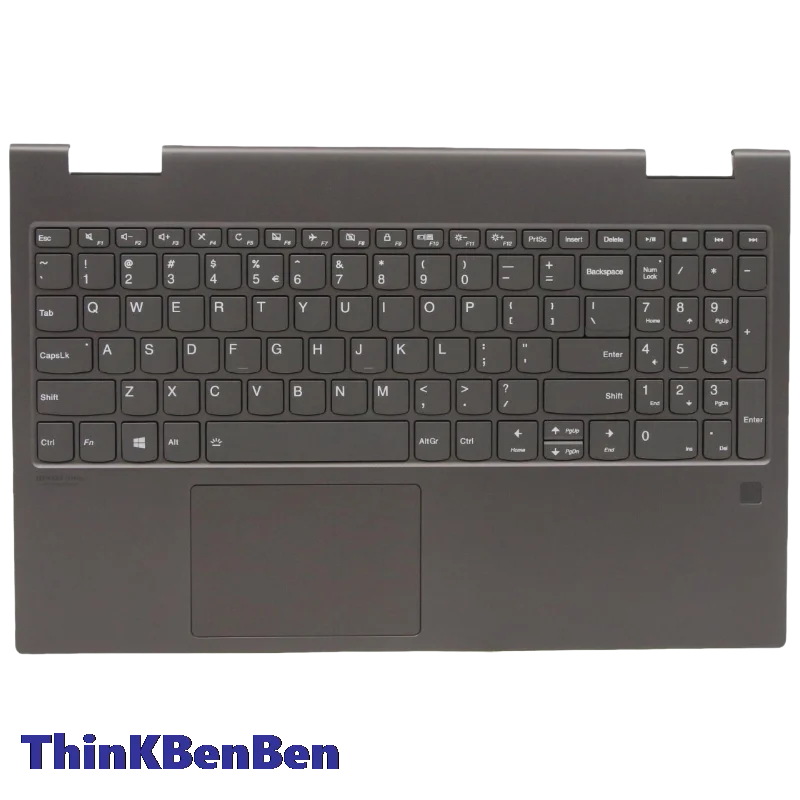 US English Keyboard Iron Gray Upper Case Palmrest Shell Cover For Lenovo Ideapad Yoga C740 15 15IML Laptop 5CB0U43812
US English Keyboard Iron Gray Upper Case Palmrest Shell Cover For Lenovo Ideapad Yoga C740 15 15IML Laptop 5CB0U43812