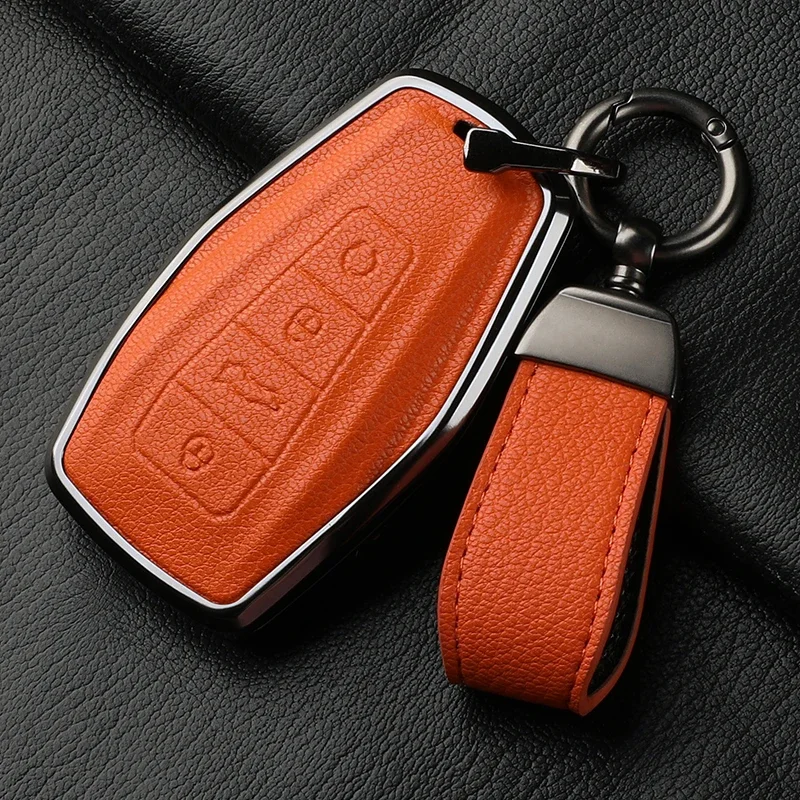 Suitable For Geely Atlas 2021 - 2024 Zinc Alloy + Leather Car Remote Key Case Cover
Suitable For Geely Atlas 2021 - 2024 Zinc Alloy + Leather Car Remote Key Case Cover