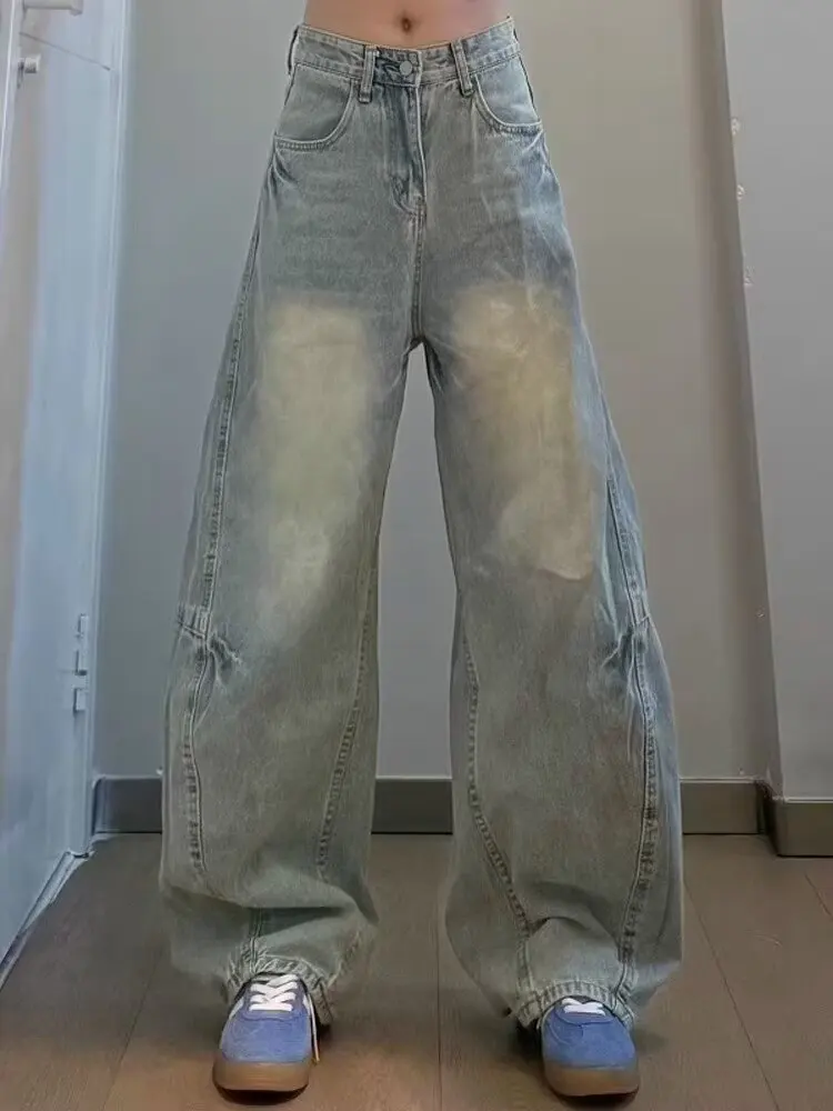 Y2K Hip Hop Wide Leg Pants Women American Retro Curved Knife Jeans Spring Summer New Loose Slim Straight Leg Trousers
Y2K Hip Hop Wide Leg Pants Women American Retro Curved Knife Jeans Spring Summer New Loose Slim Straight Leg Trousers