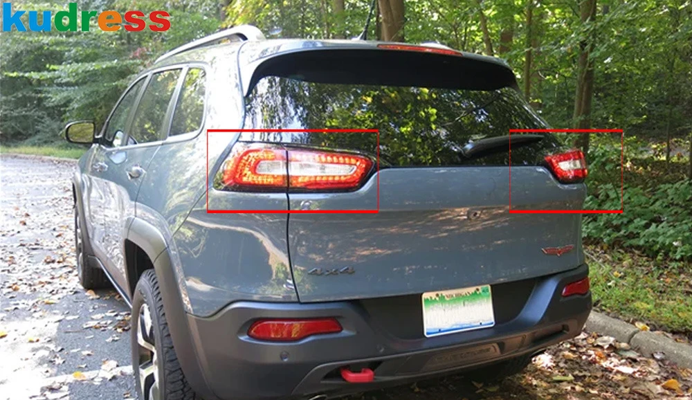 For Jeep Cherokee 2014 2015 2016 Chrome Car Rear Tail Light Lamp Cover Trim Taillight Frame Decoration Trims Accessories
For Jeep Cherokee 2014 2015 2016 Chrome Car Rear Tail Light Lamp Cover Trim Taillight Frame Decoration Trims Accessories