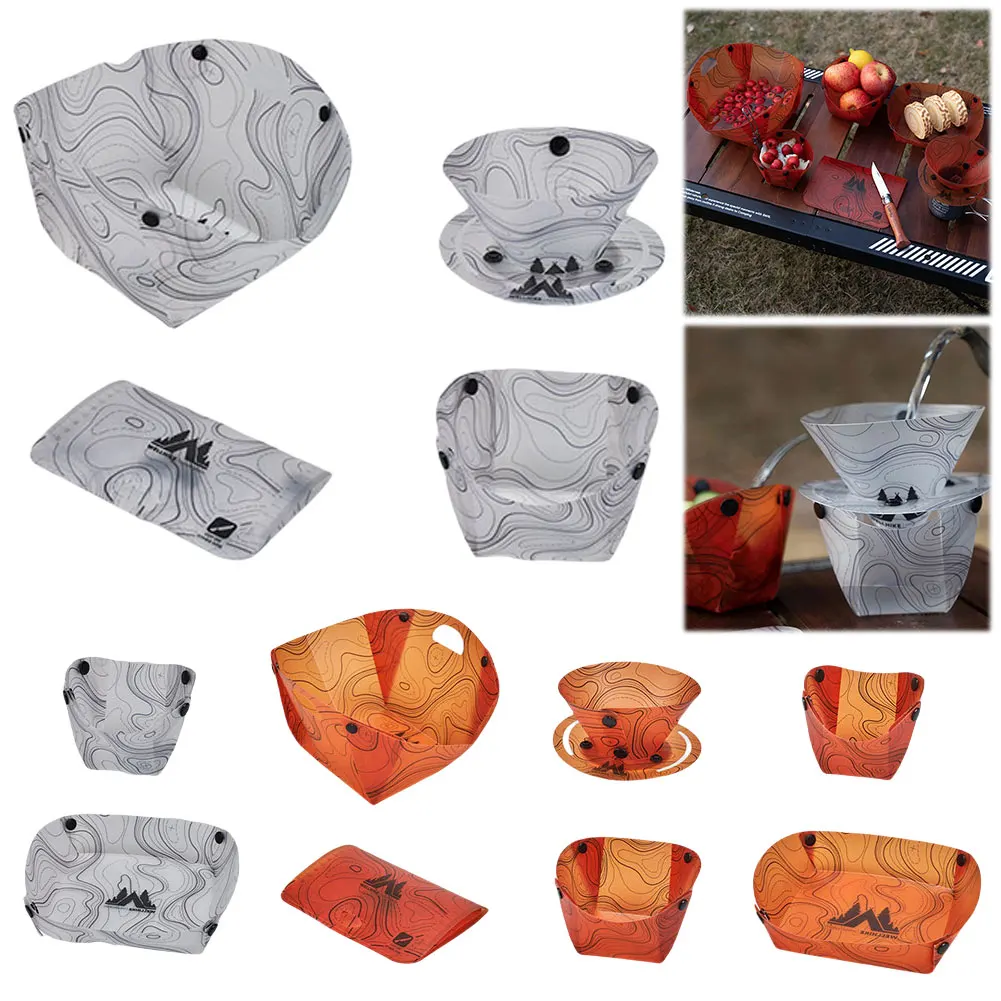 Lightweight Folding Tableware Space Saving Multi-Purpose Camping Tableware Foldable Dinnerware Set for Camping Hiking
Lightweight Folding Tableware Space Saving Multi-Purpose Camping Tableware Foldable Dinnerware Set for Camping Hiking