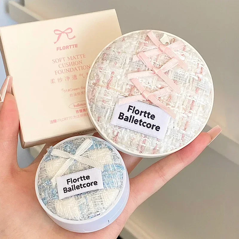FLORTTE Air Cushion Cream Moisturizing Long-Lasting Foundation for Dry Skin Offering Superior Coverage and Oil Control
FLORTTE Air Cushion Cream Moisturizing Long-Lasting Foundation for Dry Skin Offering Superior Coverage and Oil Control