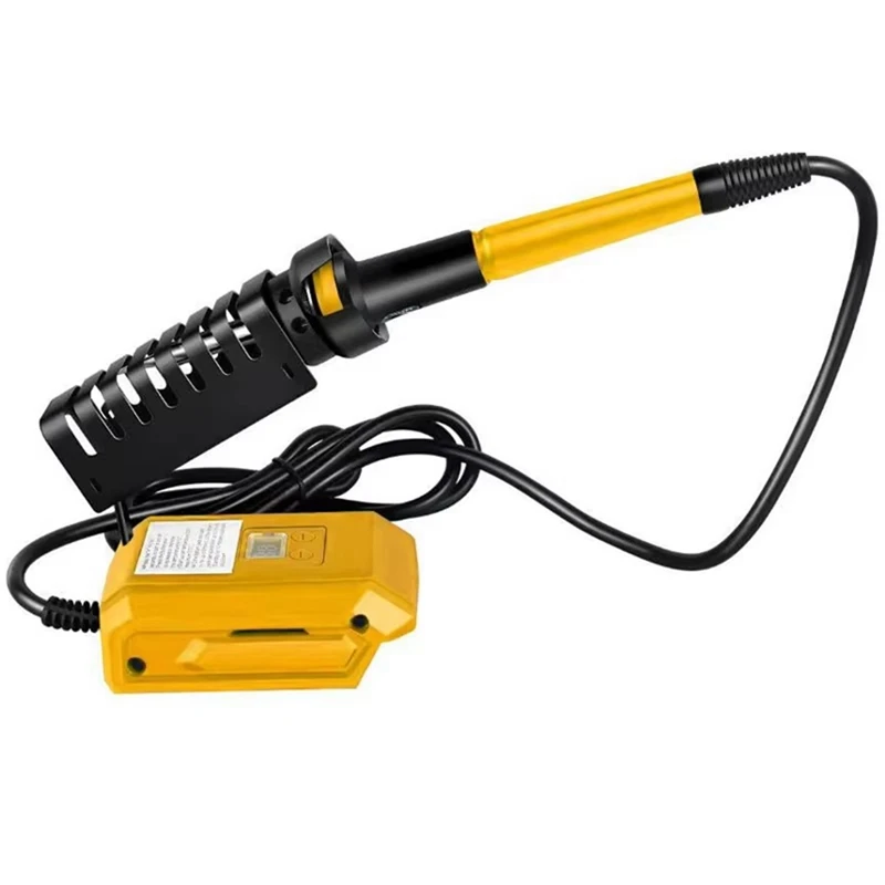 60W Digital Electric Soldering Iron For Dewalt 18V/20V Battery 300-510℃ Temperature Adjustable Electric Soldering Iron
60W Digital Electric Soldering Iron For Dewalt 18V/20V Battery 300-510℃ Temperature Adjustable Electric Soldering Iron