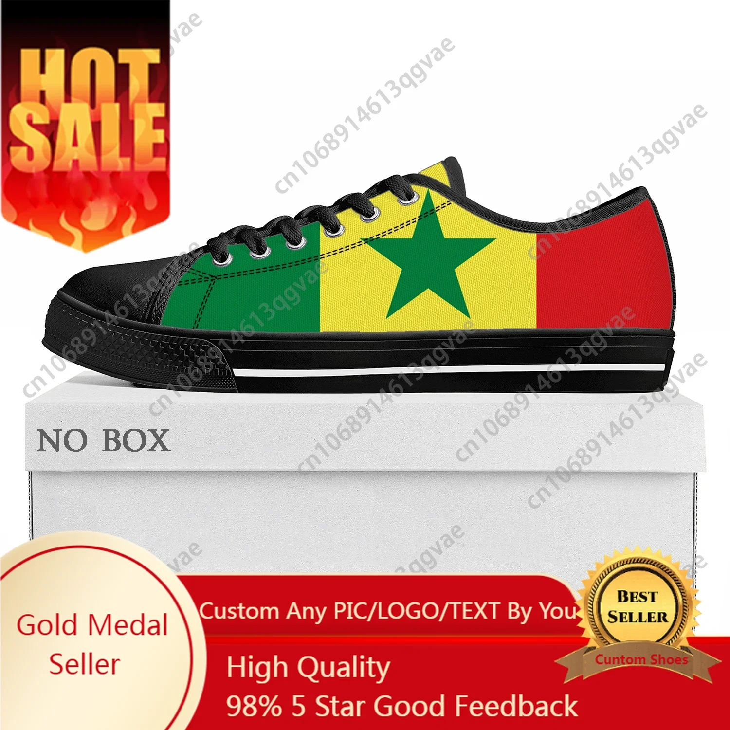Низкие кроссовки высокого качества с сенегальским флагом, мужские и женские парусиновые кроссовки для подростков, повседневная обувь для пар Senegal Prode, обувь на заказ 
Низкие кроссовки высокого качества с сенегальским флагом, мужские и женские парусиновые кроссовки для подростков, повседневная обувь для пар Senegal Prode, обувь на заказ