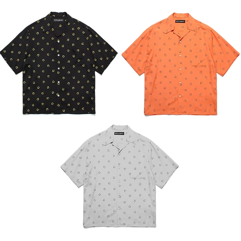 New Travel Holiday Mens Womens WACKO MARIA Full Print Suction Stone Casual Graffiti Hawaiian Short Sleeve Shirt
New Travel Holiday Mens Womens WACKO MARIA Full Print Suction Stone Casual Graffiti Hawaiian Short Sleeve Shirt