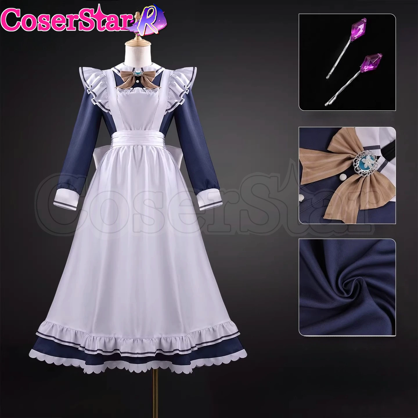 Костюм для косплея CoserStar-R Cafe Stella and the Reapers Butterflies Shiki Natsume, карнавальный наряд для ролевых игр в стиле аниме и комиксов
Костюм для косплея CoserStar-R Cafe Stella and the Reapers Butterflies Shiki Natsume, карнавальный наряд для ролевых игр в стиле аниме и комиксов