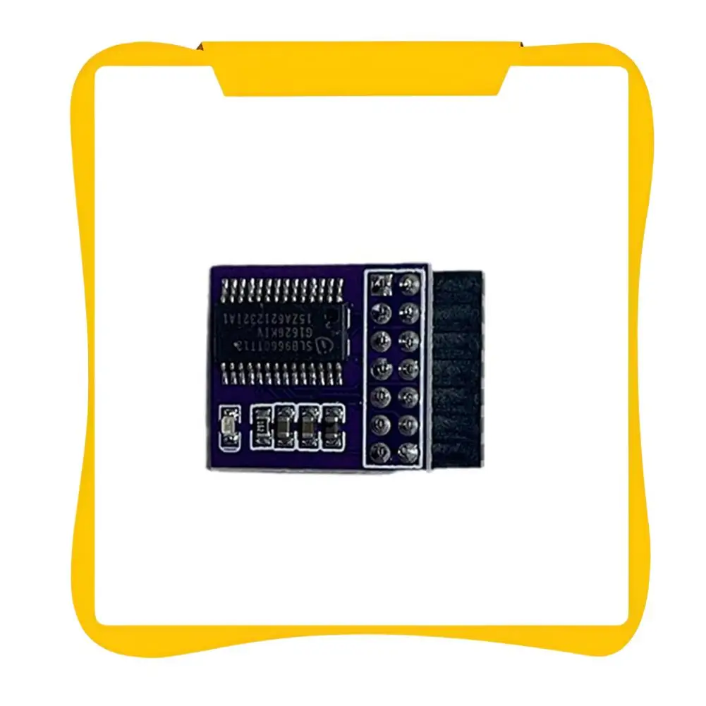 TPM 2.0 Encryption Security Module Supports Windows 11 Upgrade LPC-14 Pin Remote Card Support Motherboard For ASUS
TPM 2.0 Encryption Security Module Supports Windows 11 Upgrade LPC-14 Pin Remote Card Support Motherboard For ASUS