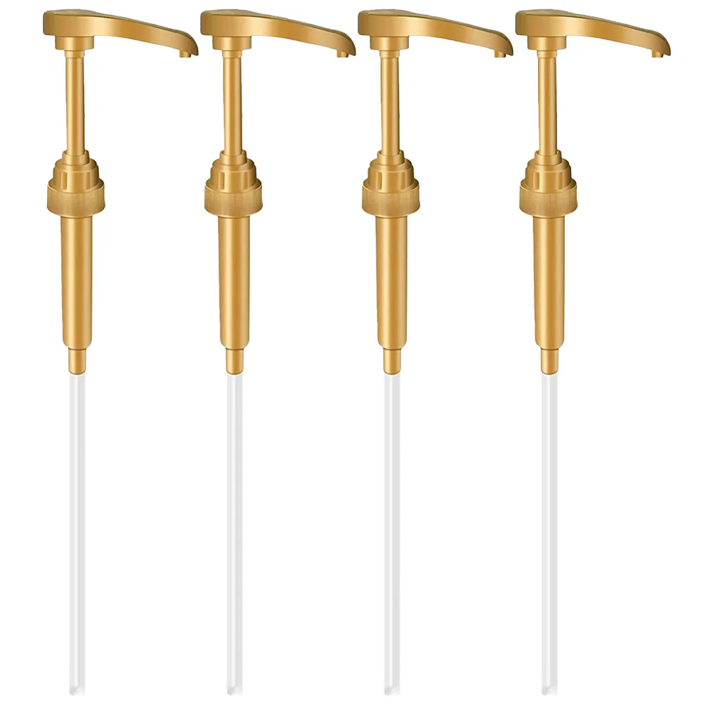 4pcs Bottle Pump Head Coffee Pumps Dispenser PP Plastic Long Tube Coffee Syrup Pump Automatic Kitchen Storage
4pcs Bottle Pump Head Coffee Pumps Dispenser PP Plastic Long Tube Coffee Syrup Pump Automatic Kitchen Storage