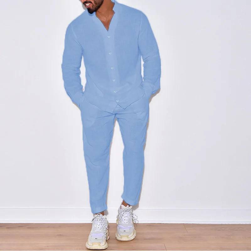 2025 cross-border Europe and the United States sports set linen autumn leisure suit long-sleeved fashion cargo pants foreign tra
2025 cross-border Europe and the United States sports set linen autumn leisure suit long-sleeved fashion cargo pants foreign tra