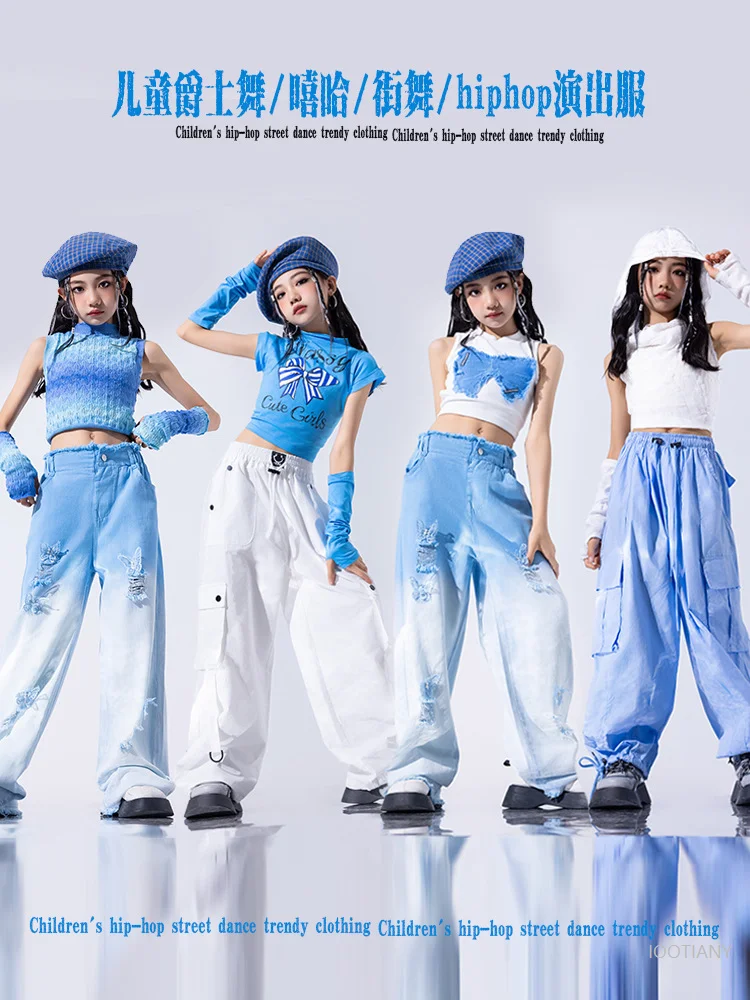 Girls Hip Hop Gradient Butterfly Short Top Hoodie Overalls Children's Street Dance Costume Set Children's Jazz Dance Costume
Girls Hip Hop Gradient Butterfly Short Top Hoodie Overalls Children's Street Dance Costume Set Children's Jazz Dance Costume