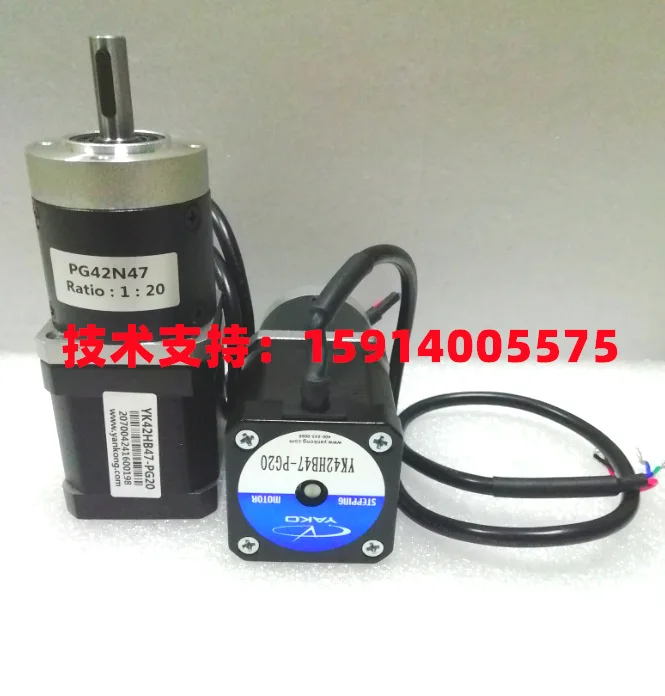 2025 YAKO Research And Control YK42HB47-PG05/PG10/PG15/PG20 Two-phase 42 Planetary Deceleration Stepper Motor
2025 YAKO Research And Control YK42HB47-PG05/PG10/PG15/PG20 Two-phase 42 Planetary Deceleration Stepper Motor