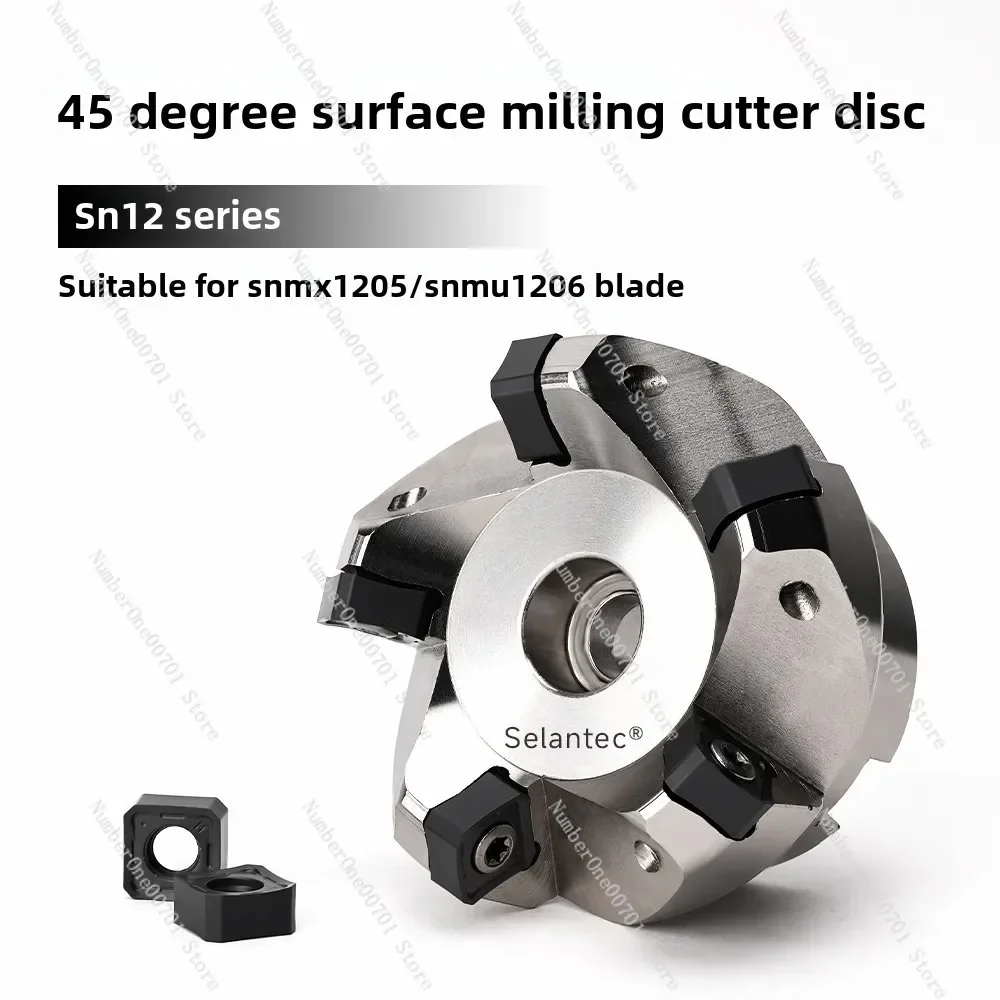 45 degree cutterhead SN12 50/63/80/100 apply to universal Walther SNMX1205/Jinlu SNMU1206
45 degree cutterhead SN12 50/63/80/100 apply to universal Walther SNMX1205/Jinlu SNMU1206