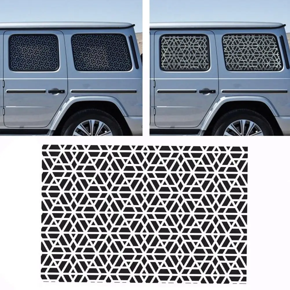 Car Side Window Honeycomb Sticker Hexagon Mesh Pattern High Clarity Breathable UV Resistant Custom Look for Any Vehicle
Car Side Window Honeycomb Sticker Hexagon Mesh Pattern High Clarity Breathable UV Resistant Custom Look for Any Vehicle