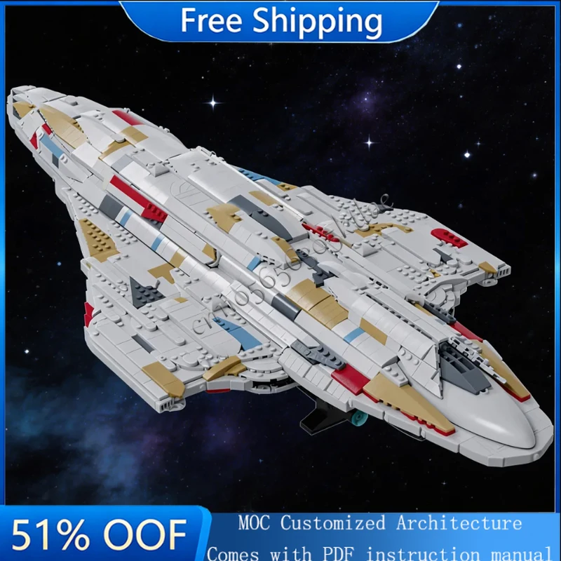 NEW 3409 PCS War Series Customize MC80 Star Cruiser Combination Set Modify MOC Building Block Model Children Toys Birthday Gifts
NEW 3409 PCS War Series Customize MC80 Star Cruiser Combination Set Modify MOC Building Block Model Children Toys Birthday Gifts
