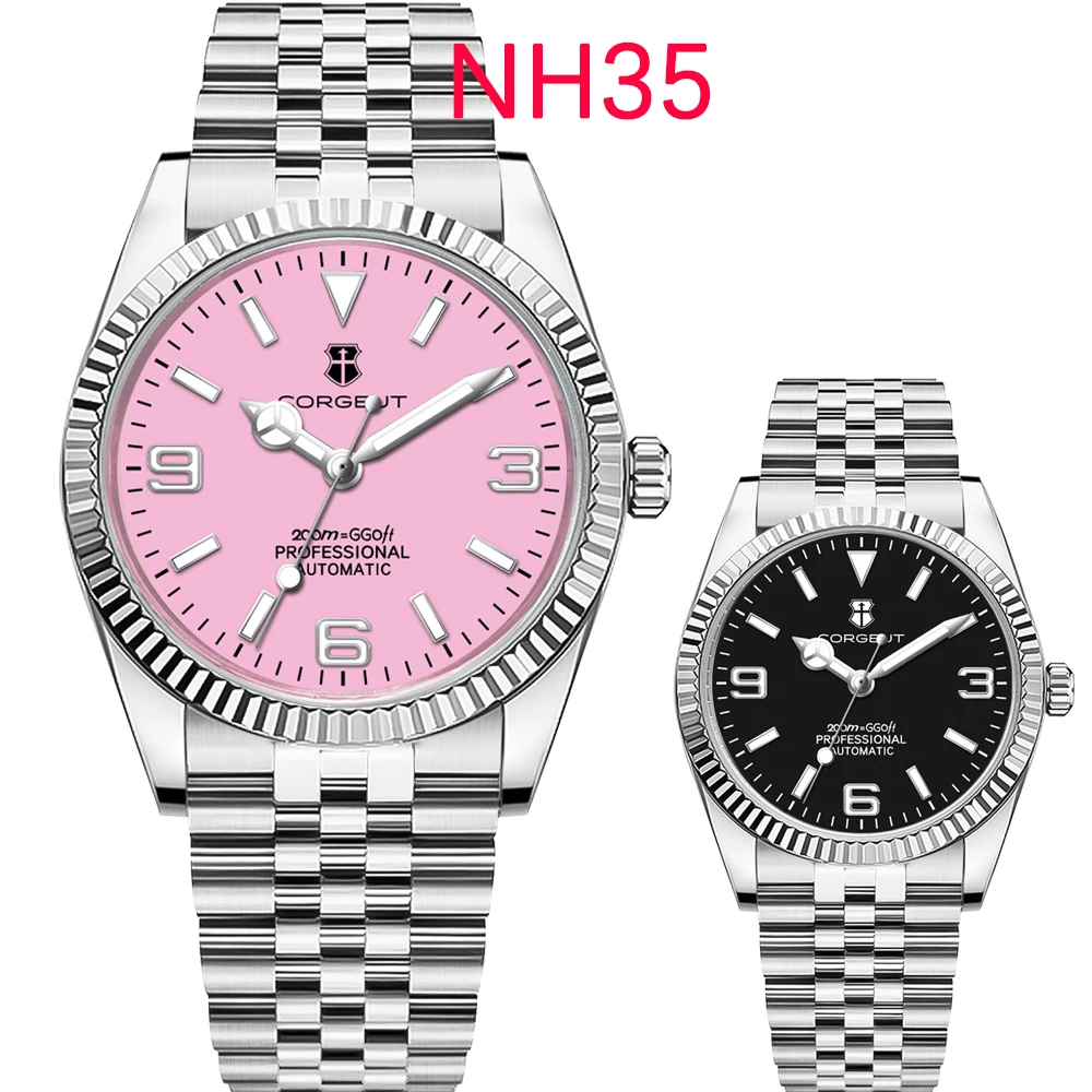 36/39 мм 2023 новый дизайн механические наручные часы Роскошные Corgeut 10 бар с сапфировым стеклом NH35 автоматические часы для мужчин рифленый безель
36/39 мм 2023 новый дизайн механические наручные часы Роскошные Corgeut 10 бар с сапфировым стеклом NH35 автоматические часы для мужчин рифленый безель