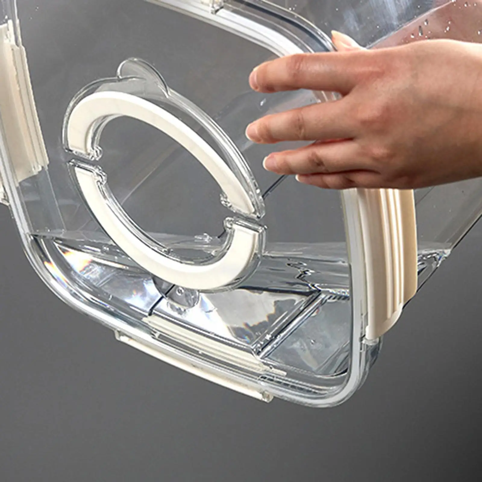 Rice Bin Rice Storage Container with Measuring Cup Leakproof Large Food Container for Cupboard Cabinet Grain Rice Nuts
Rice Bin Rice Storage Container with Measuring Cup Leakproof Large Food Container for Cupboard Cabinet Grain Rice Nuts