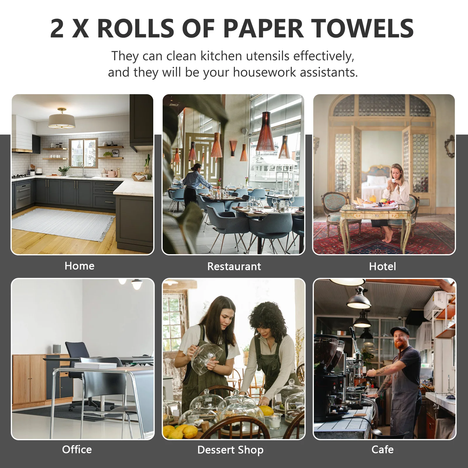 2 Rolls Reusable Non-woven Fabric Dishwashing Cleaning Cloths Kitchen Paper Towel Household Accessories Multi-function Bamboo
2 Rolls Reusable Non-woven Fabric Dishwashing Cleaning Cloths Kitchen Paper Towel Household Accessories Multi-function Bamboo